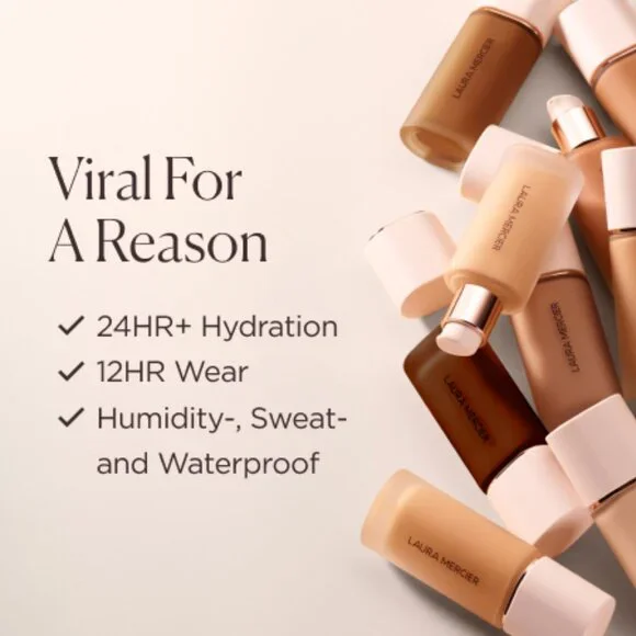 AMAZING PRICE! FACTORY DIRECtLAURA MERCIER REAL FLAWLESS PERFECTING FOUNDATION - - Picture 10 of 11